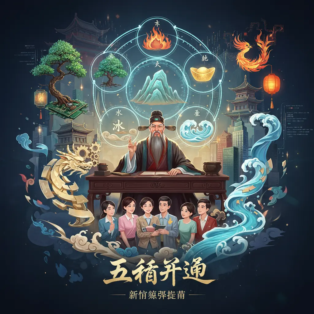 算命師傅推薦 - 五行