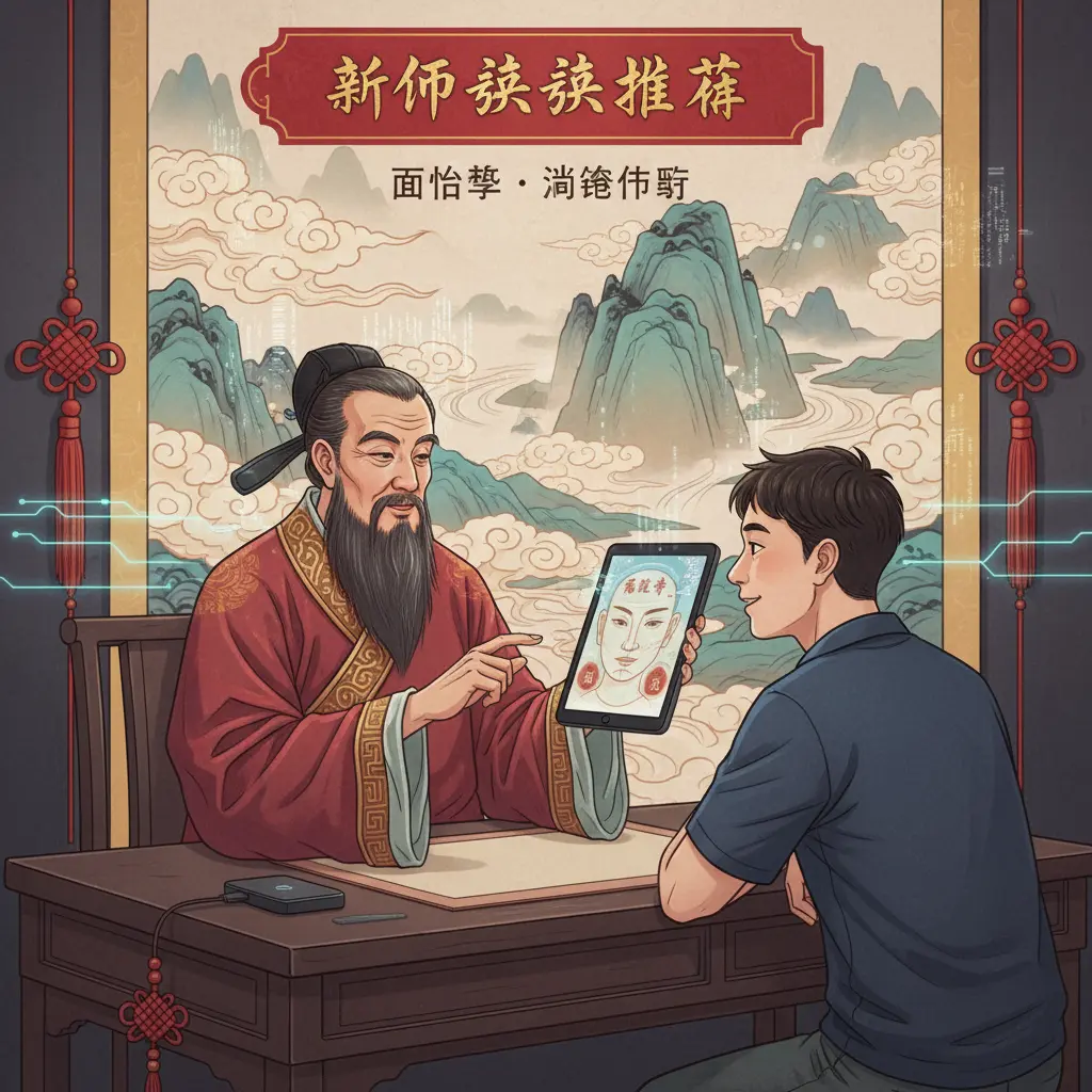 算命師傅推薦 - 面相學